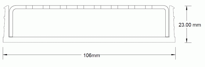 100PPSG20 Linear Drain
